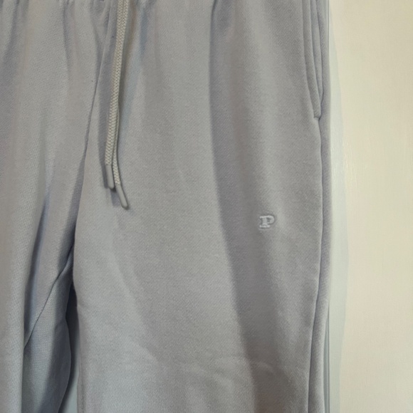 Victoria’s Secret Pink IVY Fleece Split-Hem Flare Sweatpants- Hydrangea Blue SP - Picture 6 of 10